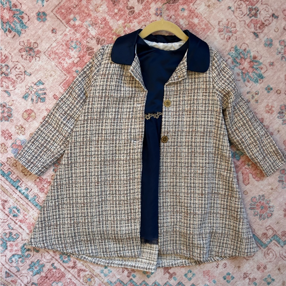 Formal Dress & Tweed Jacket